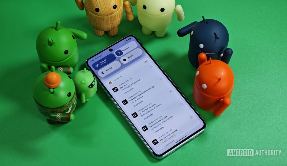 Organisateur de Notifications Android 16