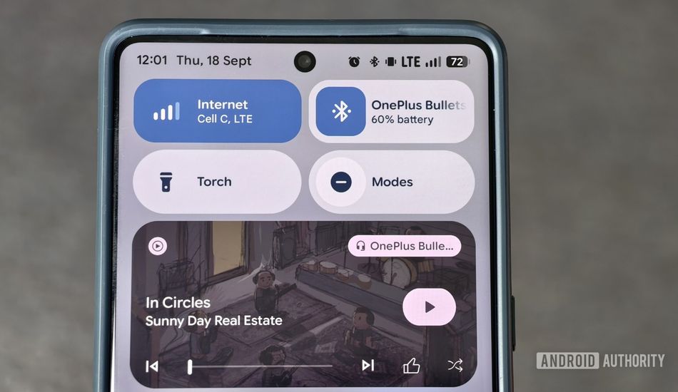 Mise à jour Material 3 d'Android 16