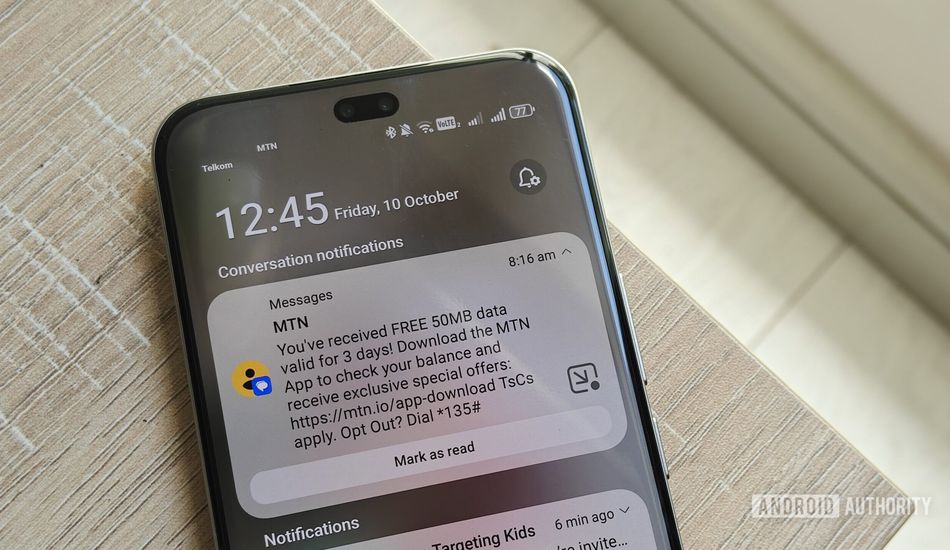 IU Android - Notifications divisées