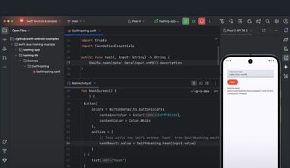 Swift SDK pour Android