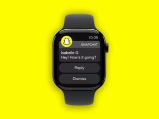 thumbnail - Application Snapchat Apple Watch