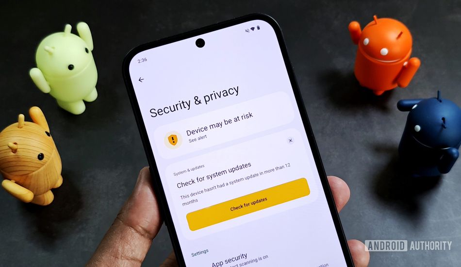 Mises à jour de sécurité Android